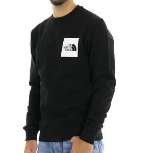 FELPA FINE CREW NERO